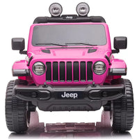 Wrangler Rubicon Licensed Kids Ride-On Jeep - 12V (Available in 3 different colors)