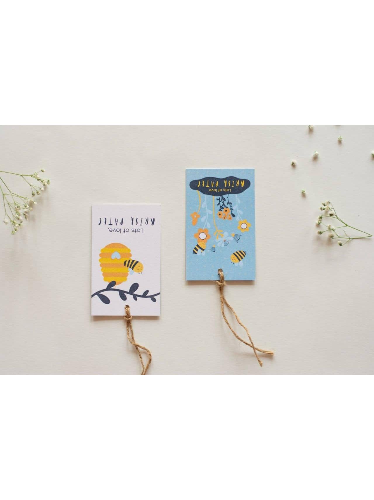 Gift Tags - Bee Yourself (Bright Blue - Pack of 10)