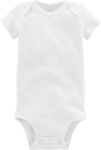 0 To 3 Months Carter's Baby Side-snap Short-Sleeve Shirt Bodysuit (Pack of 8)