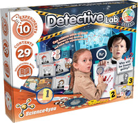 Laboratory Detective Kit with 10 Scientific Experiments