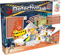 Laboratory Detective Kit with 10 Scientific Experiments