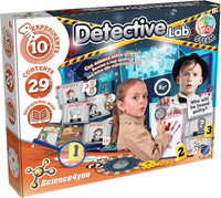 Laboratory Detective Kit with 10 Scientific Experiments
