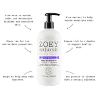 Zoey Naturals Soothing Lavender Head to Toe Wash- 502ml