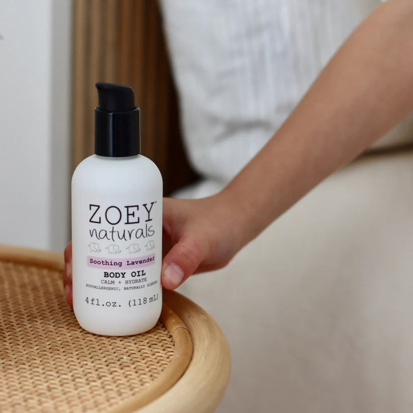 Zoey Naturals Soothing Lavender Body Oil- 118ml