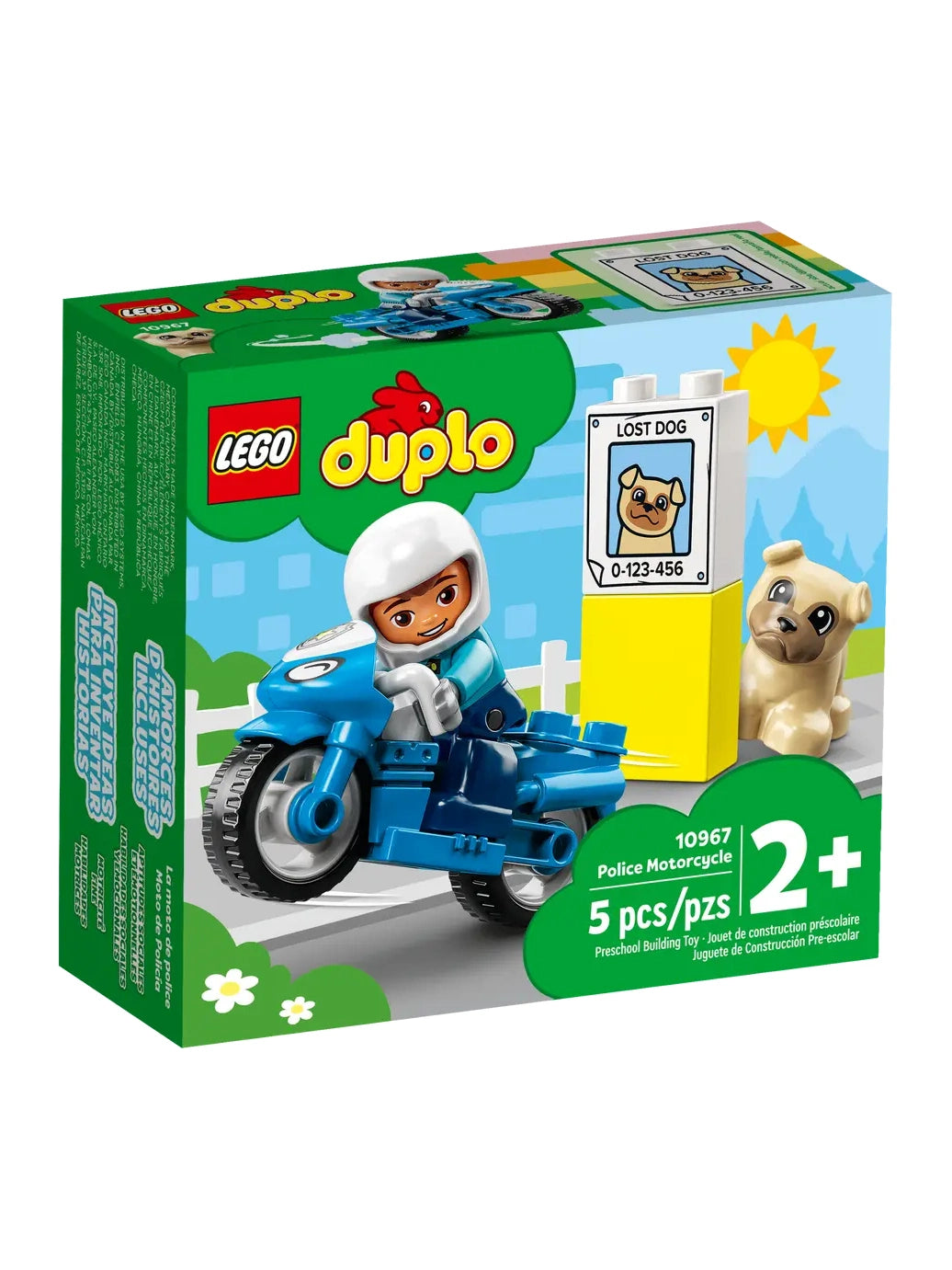 Lego Duplo Police Motorcycle