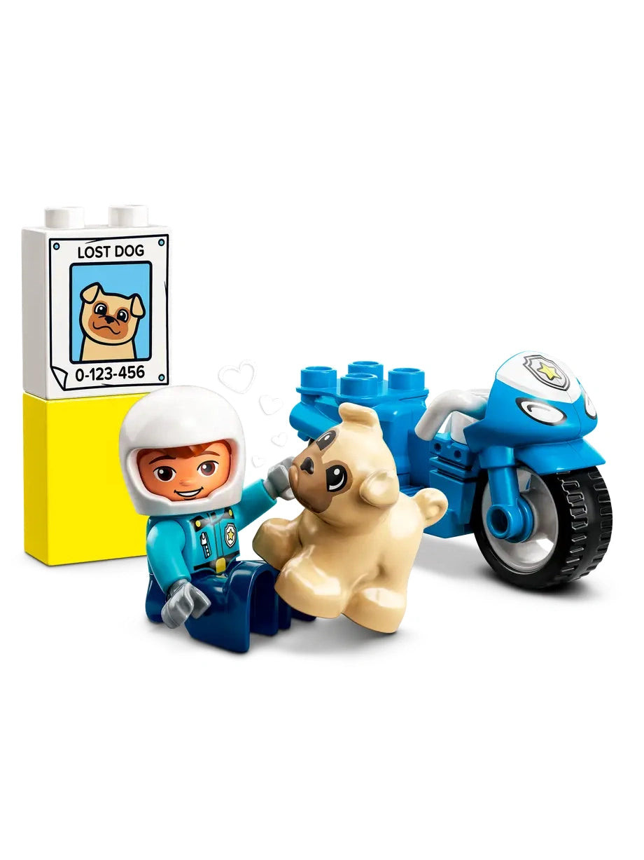 Lego Duplo Police Motorcycle