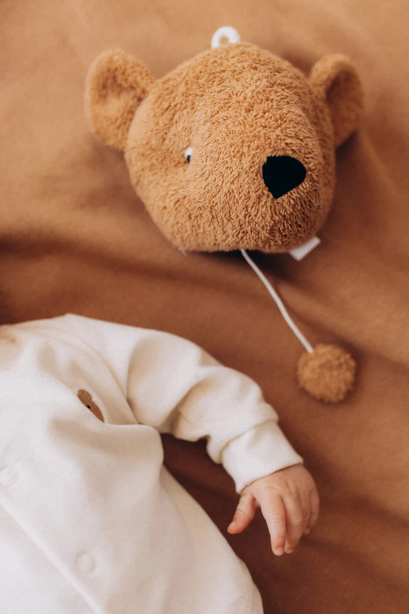 Wooly Organic Music Box - Teddy