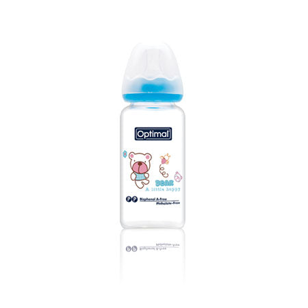 Optimal Glass Feeding Bottle  160ml (2 Colors Avaialable)