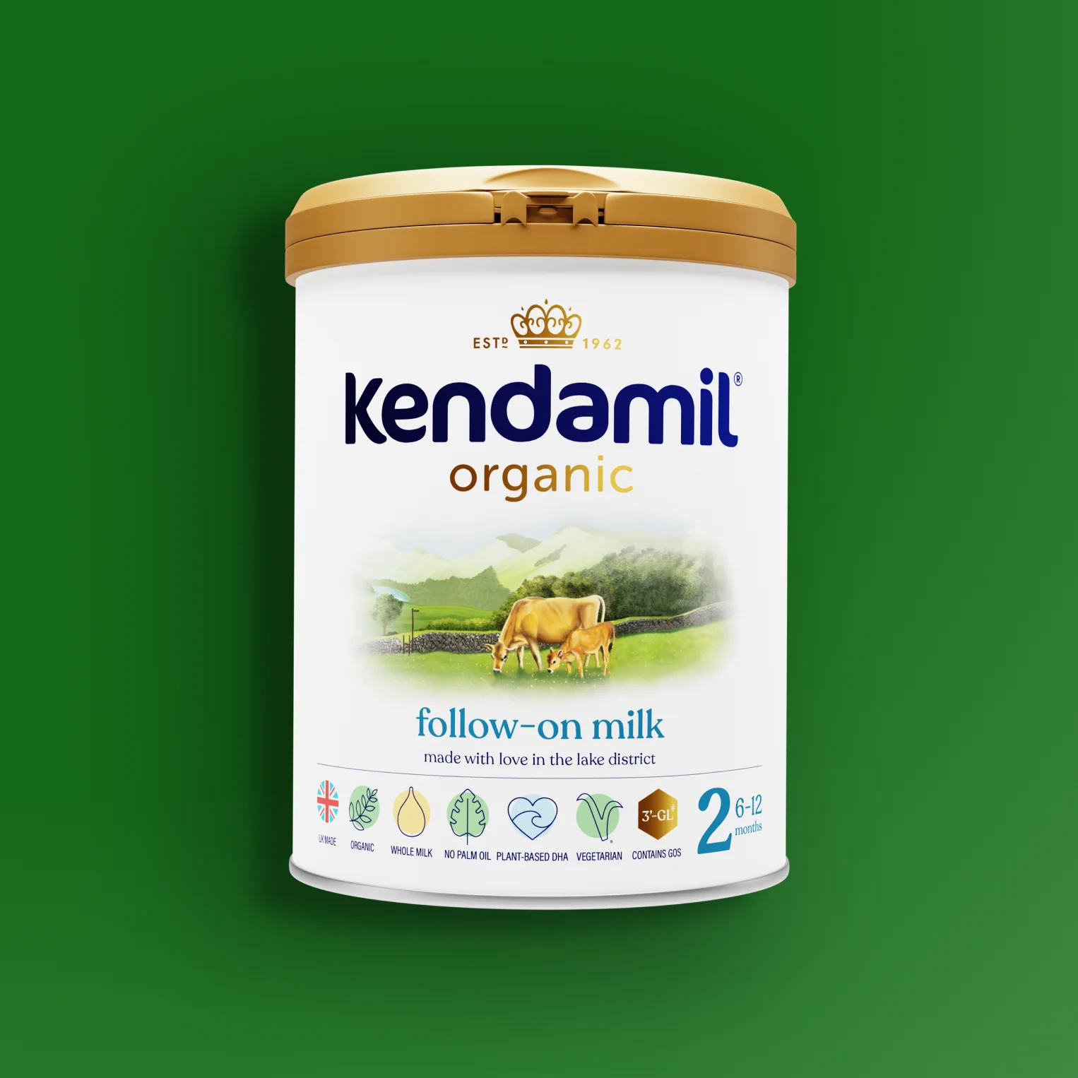 Kendamil Organic Stage 2 Follow On Milk 800g