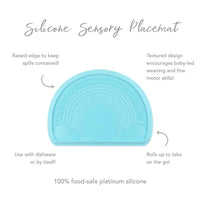 Bumkins Silicone Sensory Placemat (5 colors available)