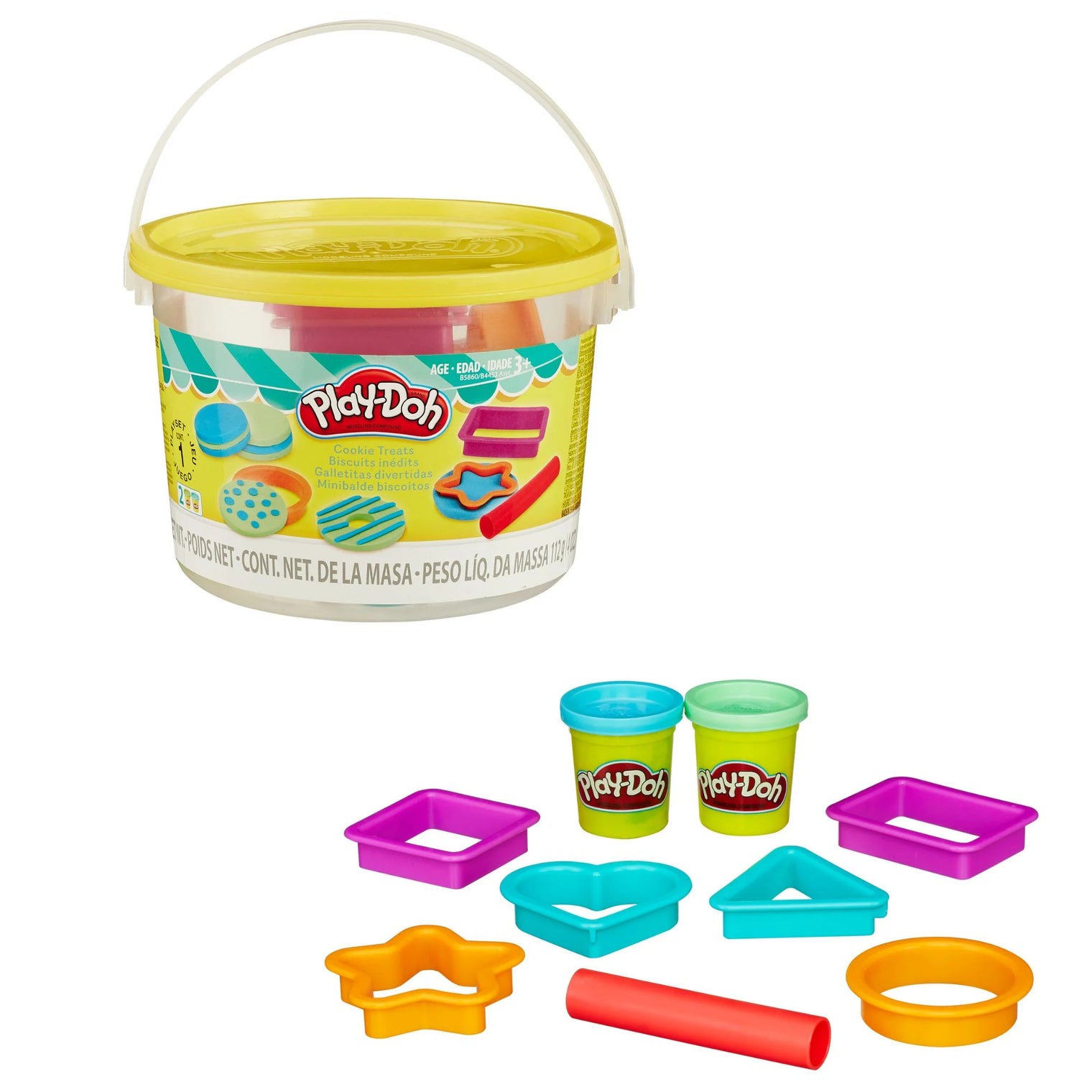 Play-Doh Cookie Treats Bucket Playset