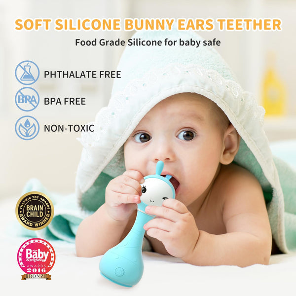 Alilo Smarty Smart Musical Baby Rattle & Nightlight (Available in 2 colors)