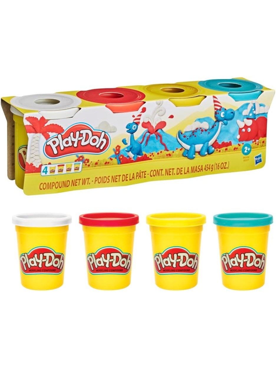 Play-Doh Classic Colors 4-Pack (Available in 3 combos)