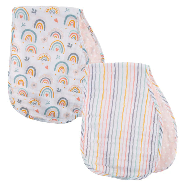 Stephen Joseph Muslin Burp Cloths ( Available in 2 designs)