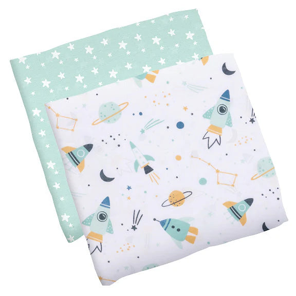 Stephen Joseph Muslin Blanket Sets (Available in 4 Designs)