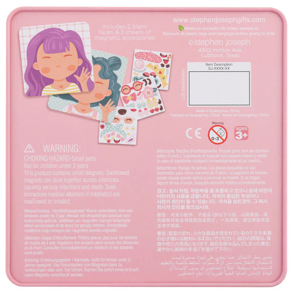 Funny Face Magnetic Travel Tin