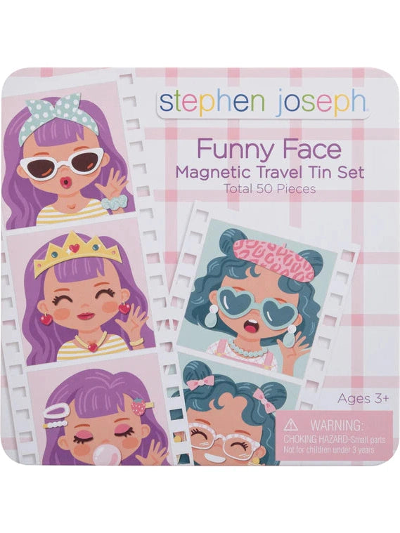 Funny Face Magnetic Travel Tin