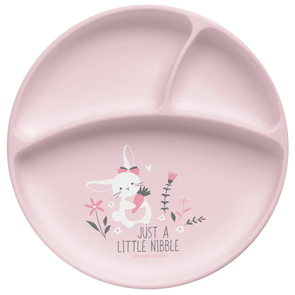 Stephen Joseph Suction Silicone Plate (Available in 5 different designs)