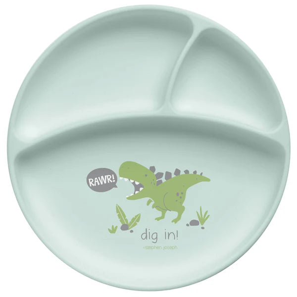 Stephen Joseph Suction Silicone Plate (Available in 5 different designs)