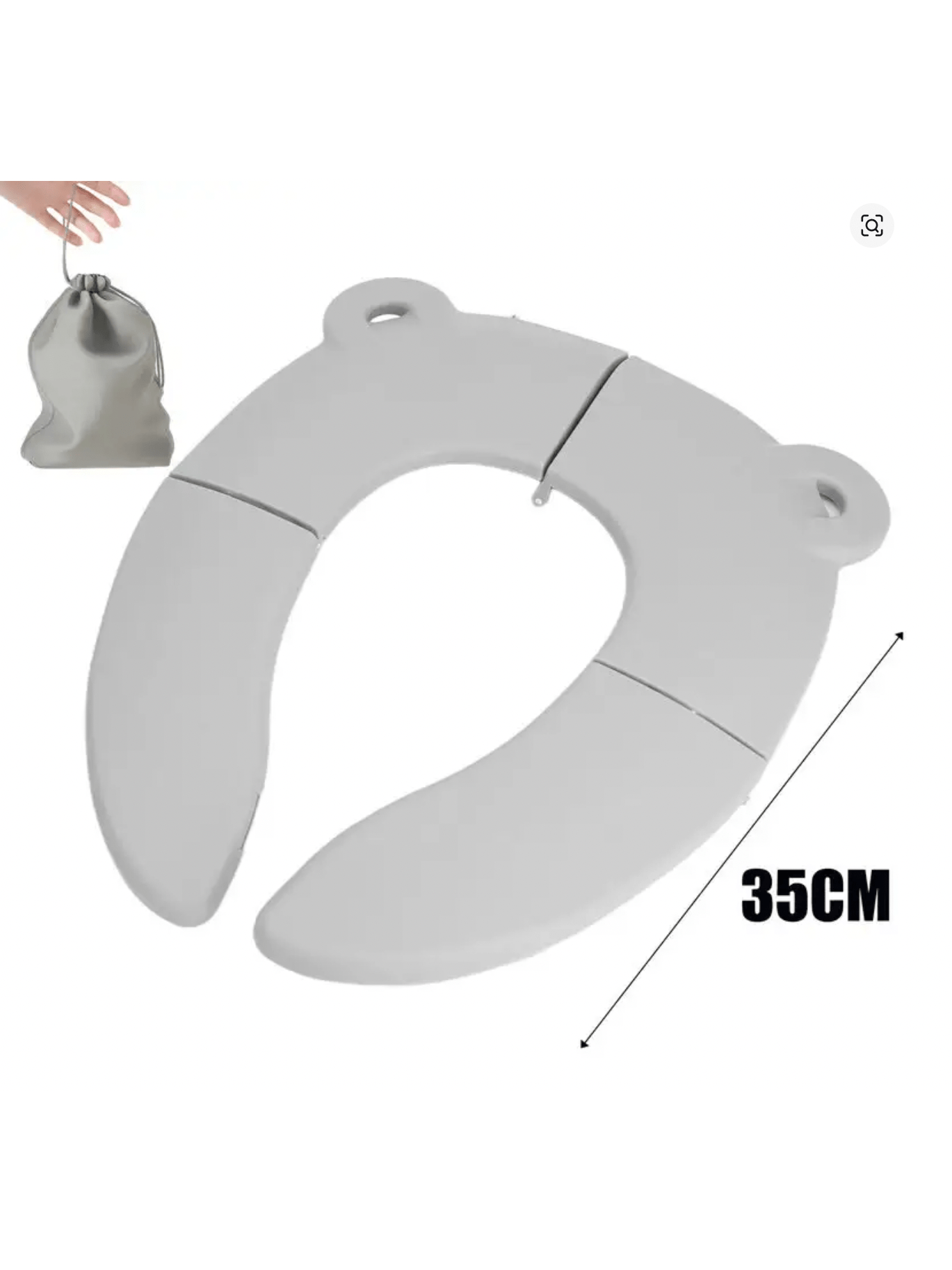 Travel Toddler Toilet Seat, Portable Training Seat for Kids (2 colours available)
