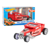 Hot Wheels Fast Racer Pullback Cars 3+ (Available in 2 colors)