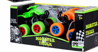 Friction Powered ATV Monster Truck Set - 2 Pieces (available in 2 colors)