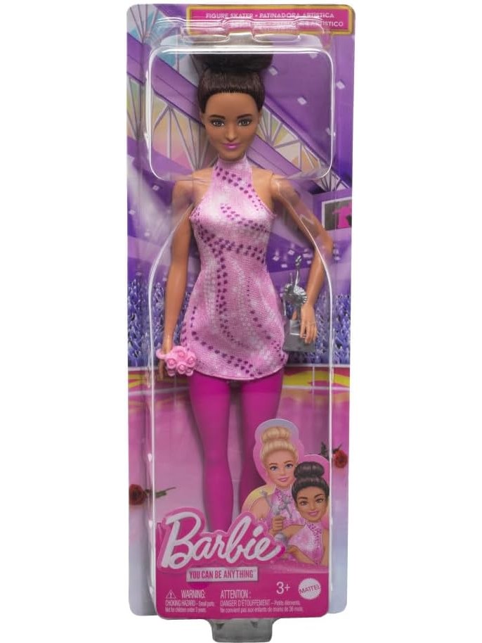 Barbie You Can Do Anything Figure Skater Doll