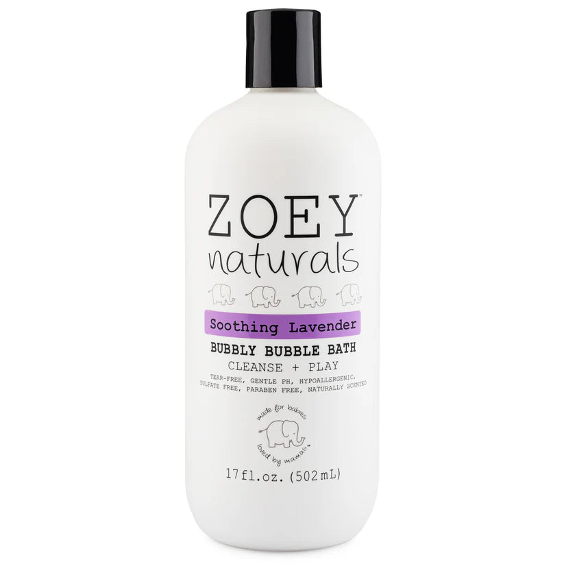 Zoey Naturals Soothing Lavender Bubbly Bubble Bath- 502ml