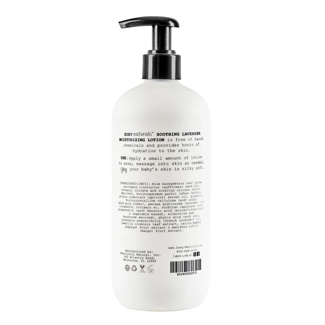 Zoey Naturals Soothing Lavender Moisturizing Lotion- 502ml