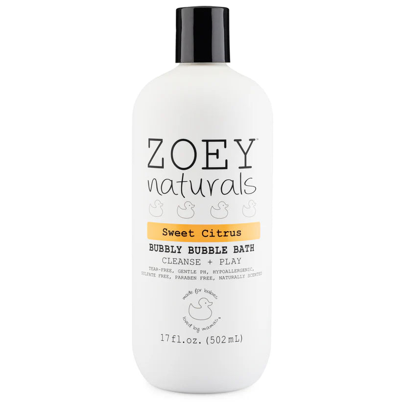 Zoey Naturals Sweet Citrus Bubbly Bubble Bath- 502ml