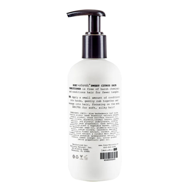 Zoey Naturals Sweet Citrus Hair Conditioner- 295ml