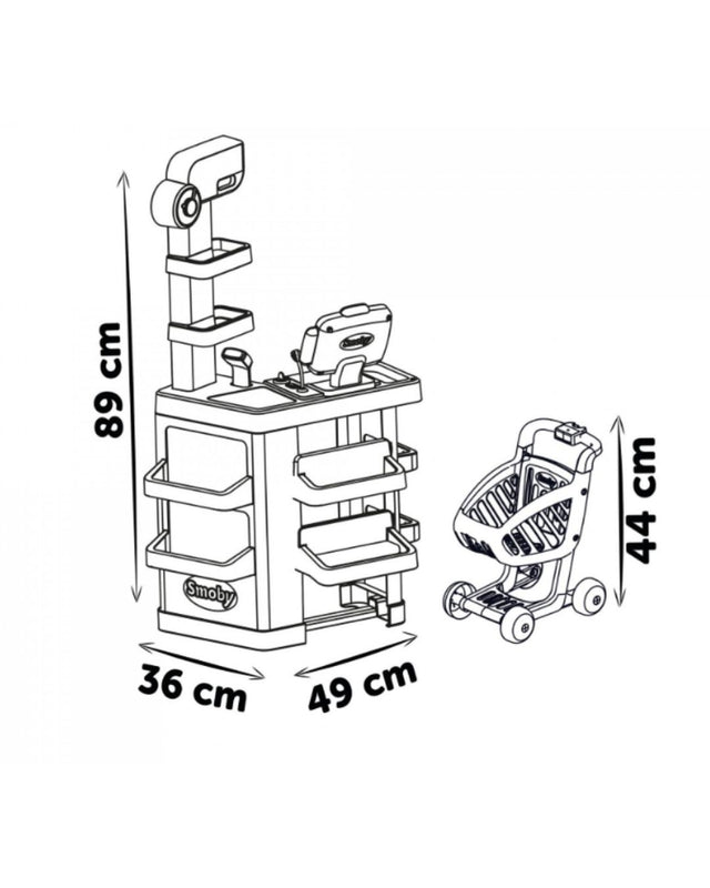Smoby Market , Age 3+
