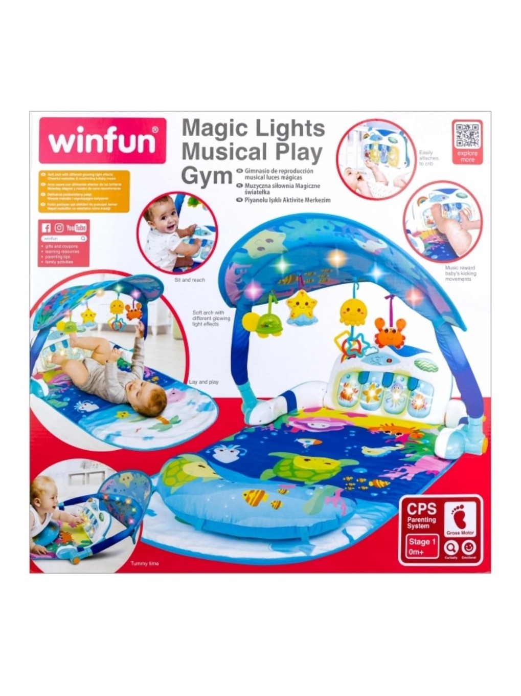 Magic Lights Musical Play Gym