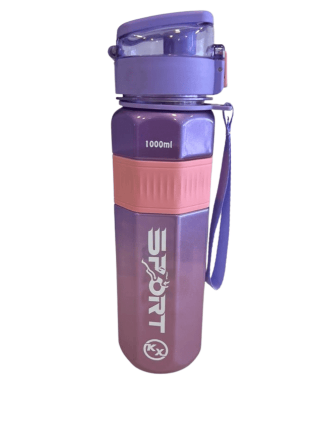 Gradient Sporty Sippy Water Bottles for Kids – 1000 ml (available in 3 colors)