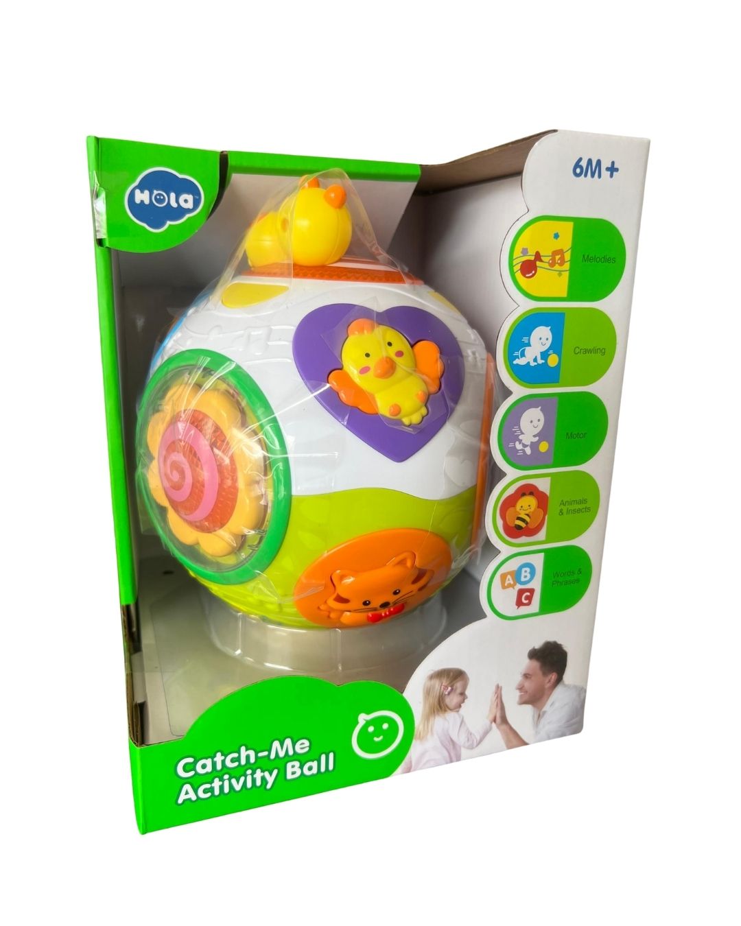 Catch-Me Activity Ball with Music, Light and Rotation Age 6m+