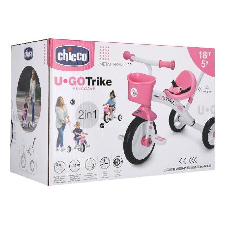 Chicco U Go Trike 2 in 1, Pink