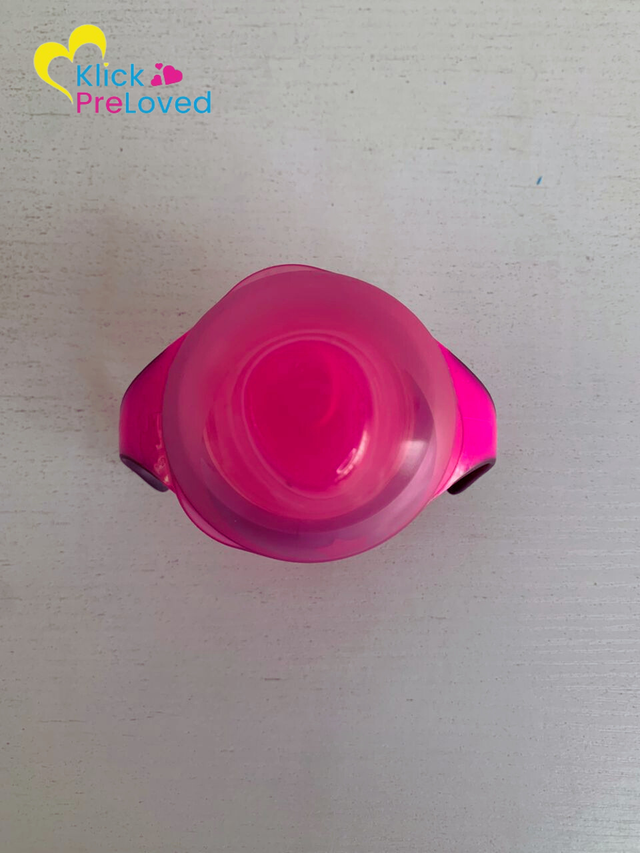 Preloved Tommee Tippee Bottle to Cup Transition Sippy Trainer - Pink (Gently Used)