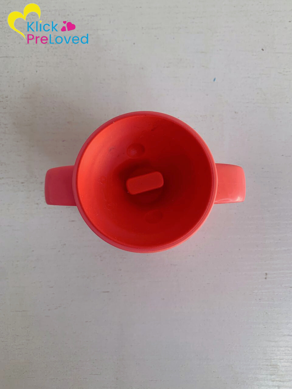 Preloved Tommee Tippee Easiflow 360 Cup with Handle - Pink (Gently Used)