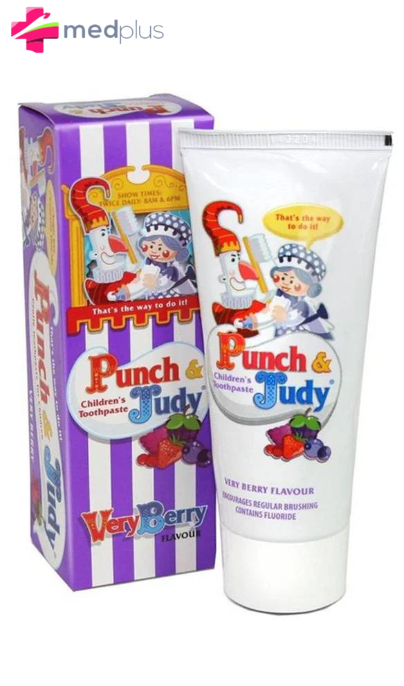 PUNCH & JUDY T/PASTE 50ML(VERY BERRY