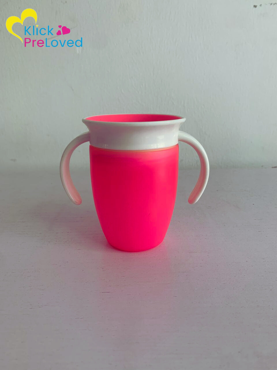 Preloved Munckin 360 Cup - Pink (Gently Used)