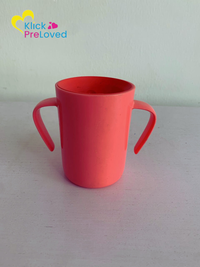 Preloved Tommee Tippee Easiflow 360 Cup with Handle - Pink (Gently Used)
