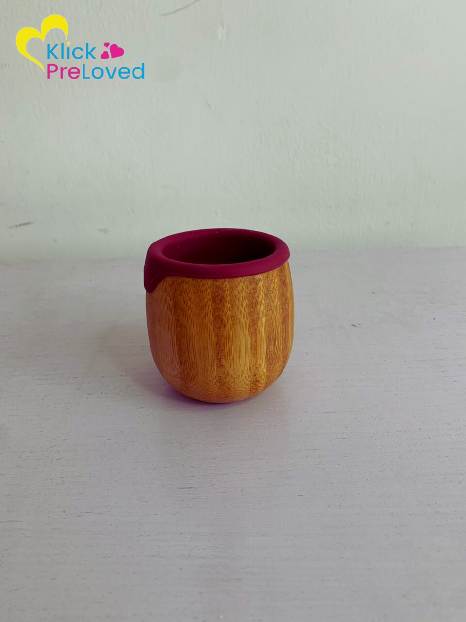 Preloved Next Door Baby Bamboo bamboo Baby and Dinky Toddler Cup (Gently Used)