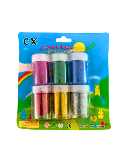 Glitters Set of 6 - Small