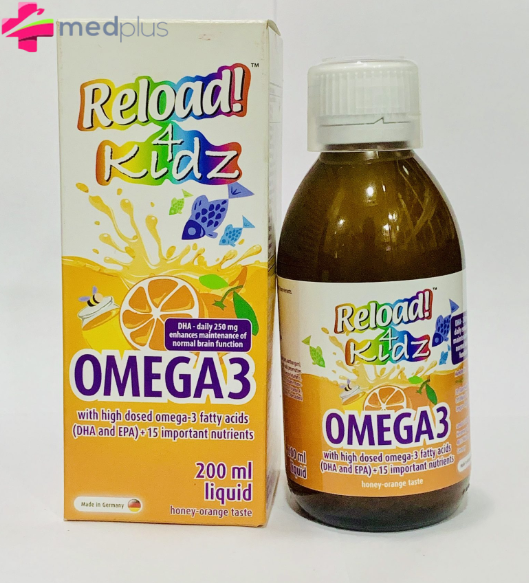 RELOAD 4 KIDZ OMEGA 3  SYRUP 200ML