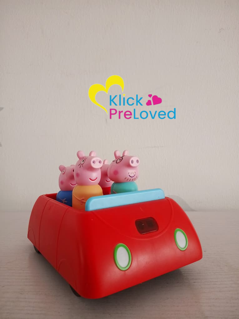 Preloved Peppa Pig's Clever Car Interactive toy: Gently Used
