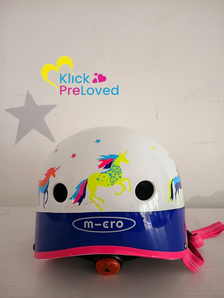 Preloved Micro Unicorn Deluxe Helmet Small: Gently Used