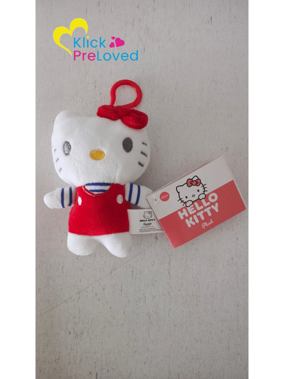 Preloved Hello Kitty Soft Plush Toy:Brand New