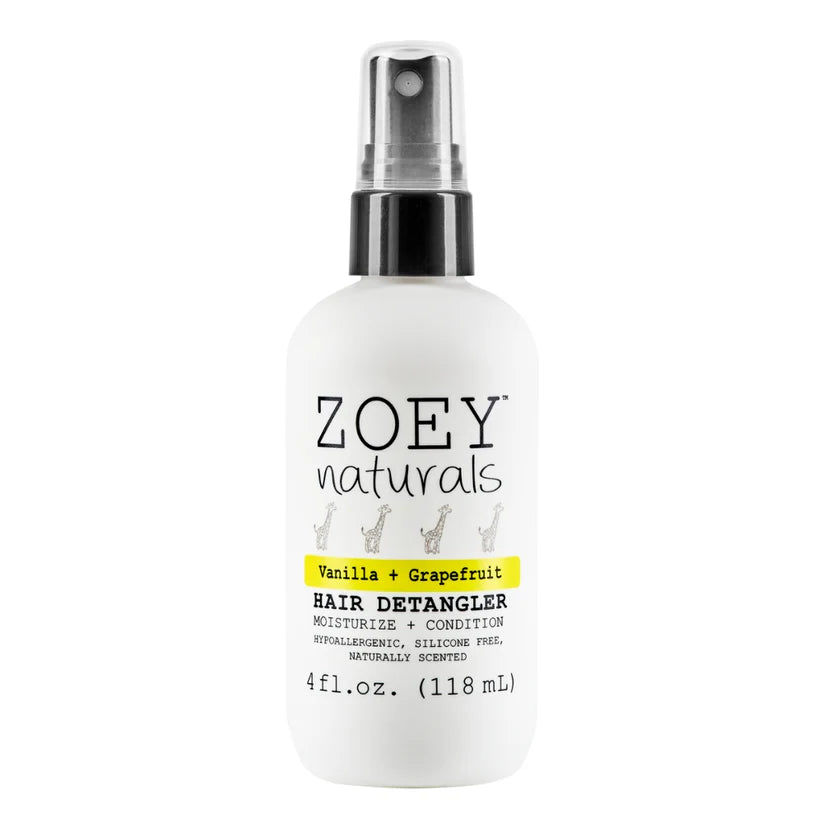 Zoey Naturals Vanilla Grapefruit Hair Detangler- 118ml