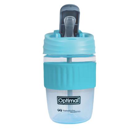 Optimal Polypropylene (P.P.) Dual-Use Water Cup (380ml) - Blue