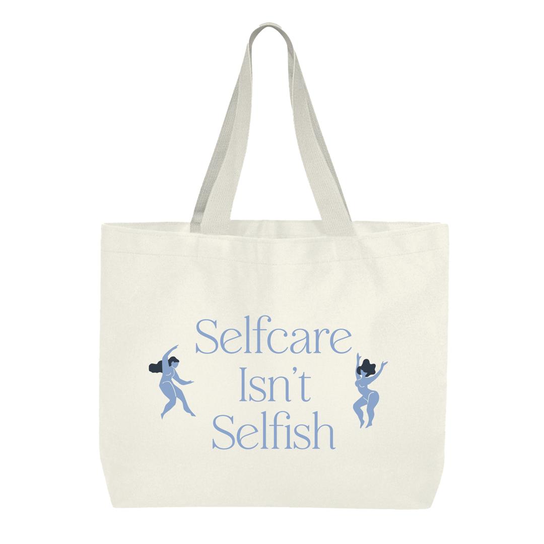 ZenMomTribe 'Selfcare Isn't Selfish' Tote Bag
